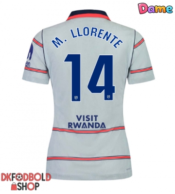 Atletico Madrid Marcos Llorente #14 Tredje trøje Dame 2026-27 Kort ærmer Atletico Madrid Marcos Llorente #14 Tredje trøje Dame 2026-27 Kort ærmer